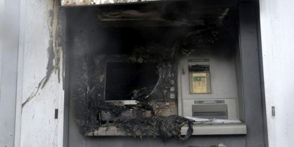 Εκρηξη ΑΤΜ στα Ανω Λιόσια τα ξημερώματα